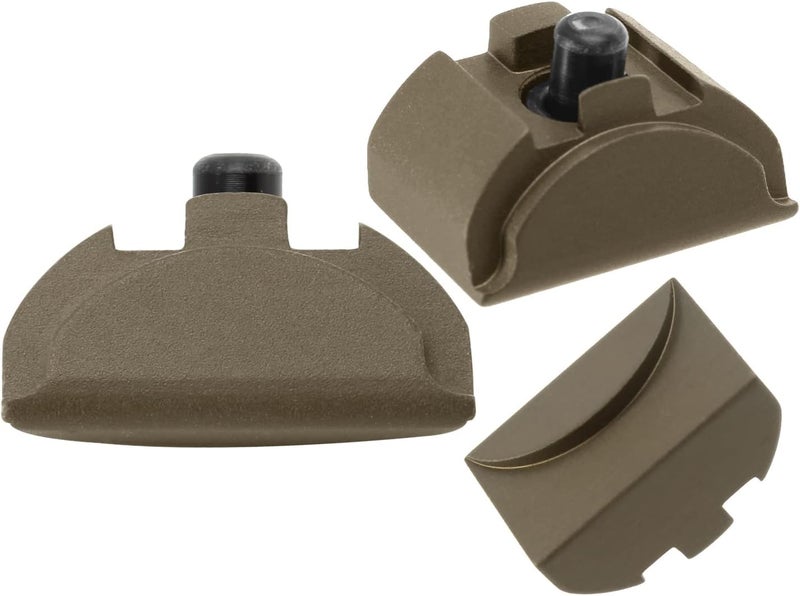 NDZ Performance سدادة إطار قبضة الألمنيوم لجلوك جين 4-5 – تناسب G17 G19 G22 G23 G24 G31 G32 G34 G35 G37 G38 G45 G47 – اختر الصورة واللون – تناسب مع الأشرطة الخلفية - Image 5